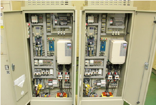 シンプル設計のエレベーター制御盤